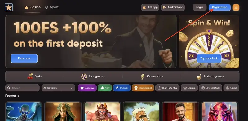 эпикстар казино регистрация 